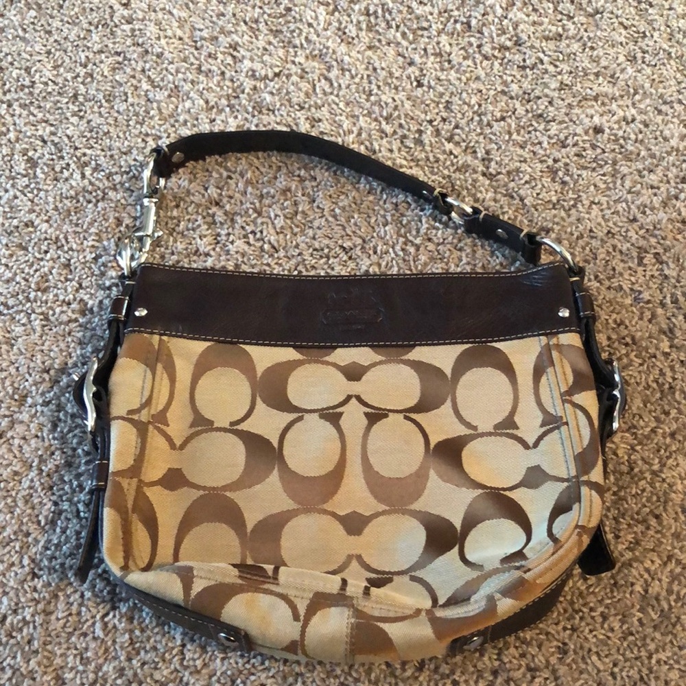 Brown Coach Handbag